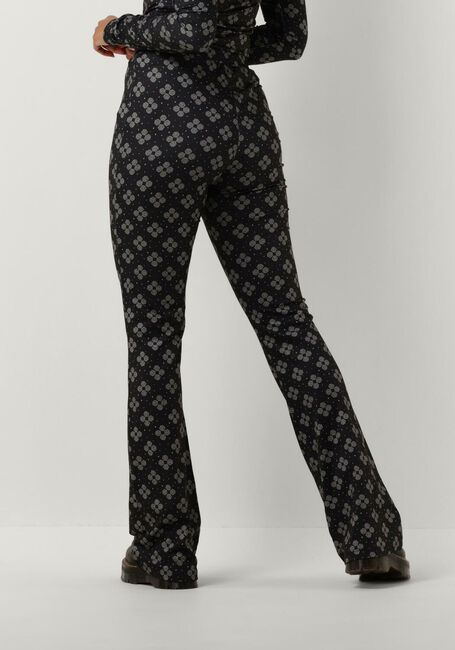 Schwarze NOTRE-V Schlaghose NV CELESTE FLARED PANTS - large