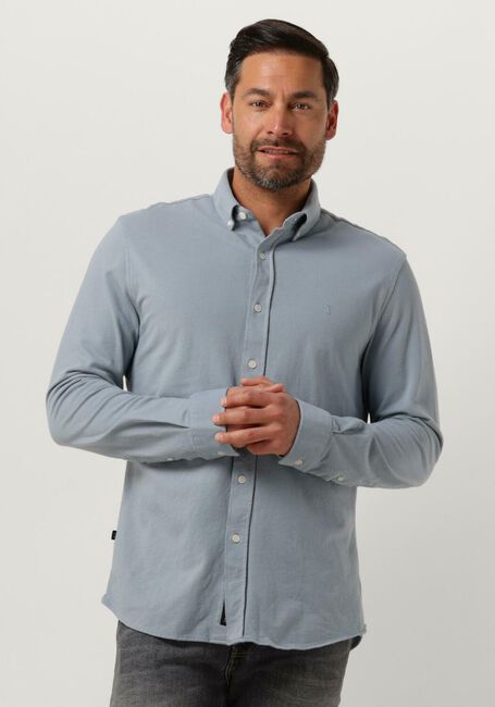 Hellblau BUTCHER OF BLUE Overshirt ROBBINS CLEAN PIQUE SHIRT - large
