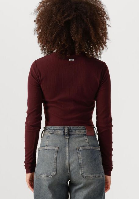 Rote PENN & INK Tops & T-shirts LONGSLEEVE W25F1720-A - large