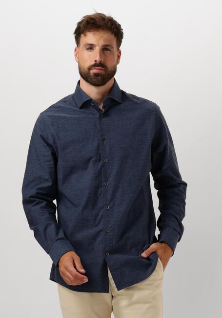 Blaue PROFUOMO Klassisches Oberhemd SHIRT CUTAWAY SC SF - large