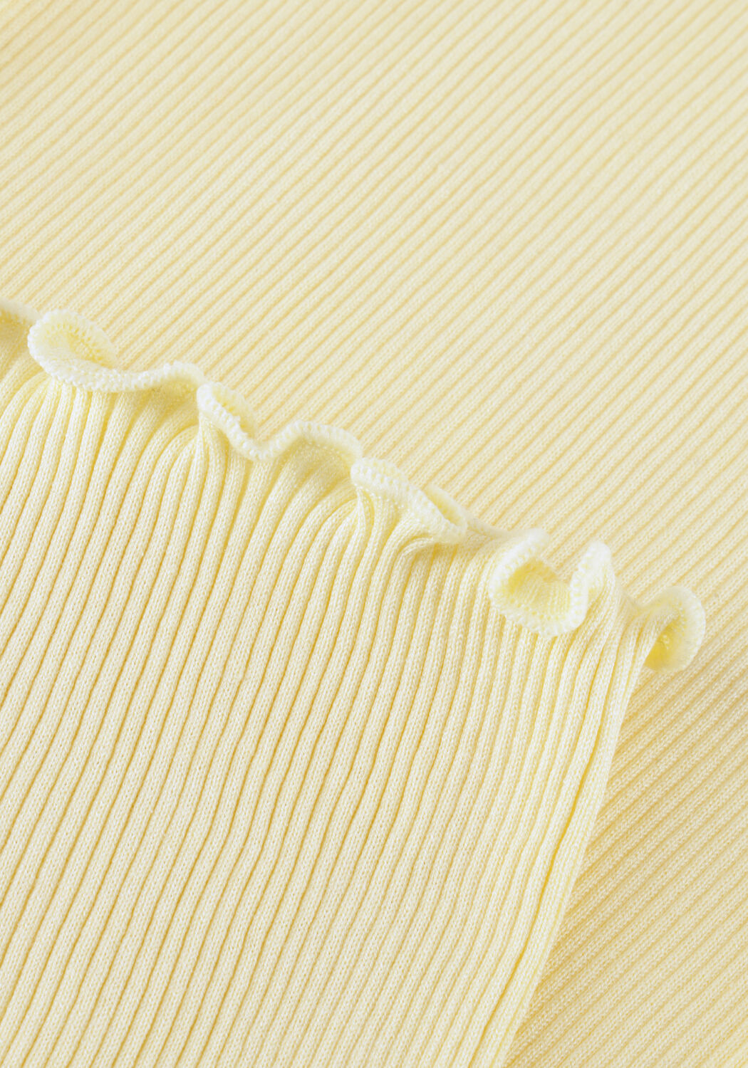 Gelbe ROSEMUNDE Top BABETTE DEEP BACK SILK TOP - large