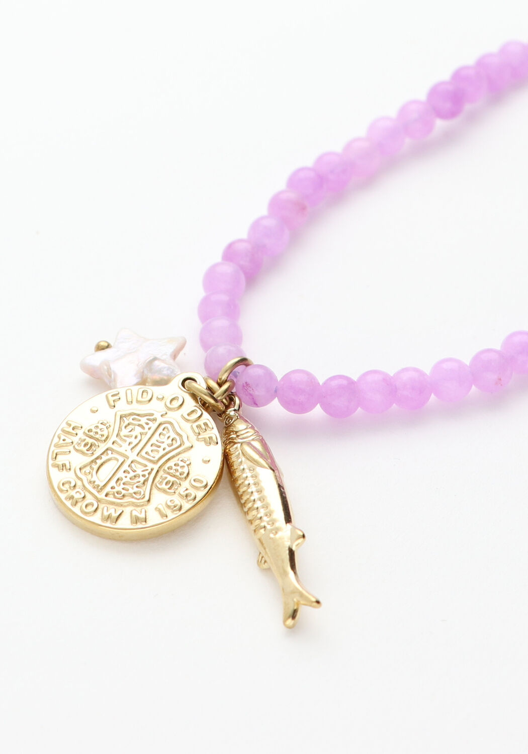 Lila BONNIE STUDIOS Kette LILA PENDANT TRIO NECKLACE - large