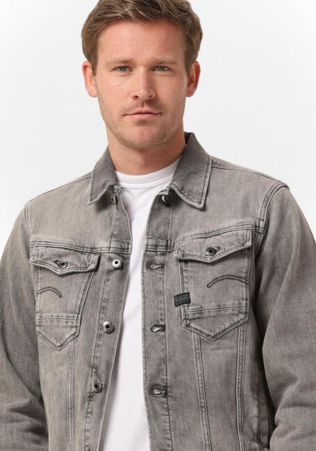 Graue G-STAR RAW Jeansjacke ARC 3D JACKET - large