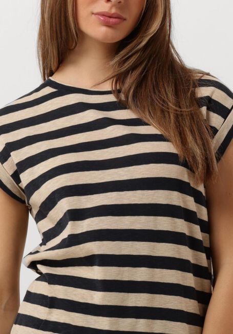 Dunkelblau BY-BAR Top TOBI BIG STRIPE TOP - large