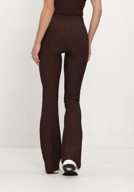 Braune BJORN BORG Hosen STUDIO RIBBED FLARE TIGHTS REGULAR - large