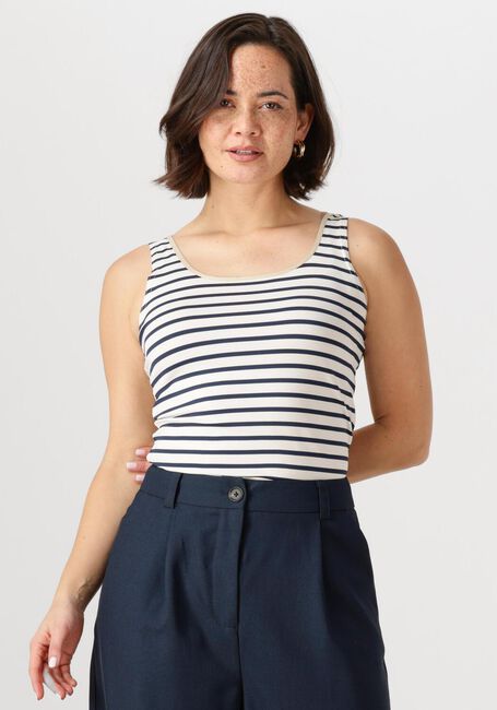 Blaue NUKUS Top JUBA SINGLET STRIPE - large