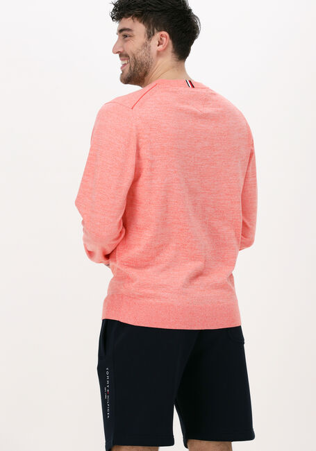 Koralle TOMMY HILFIGER Pullover TIPPED PIMA CTN MOULINE C-NK - large