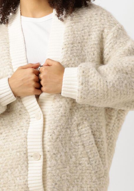 Beige DRYKORN Strickjacke SERLBY - large