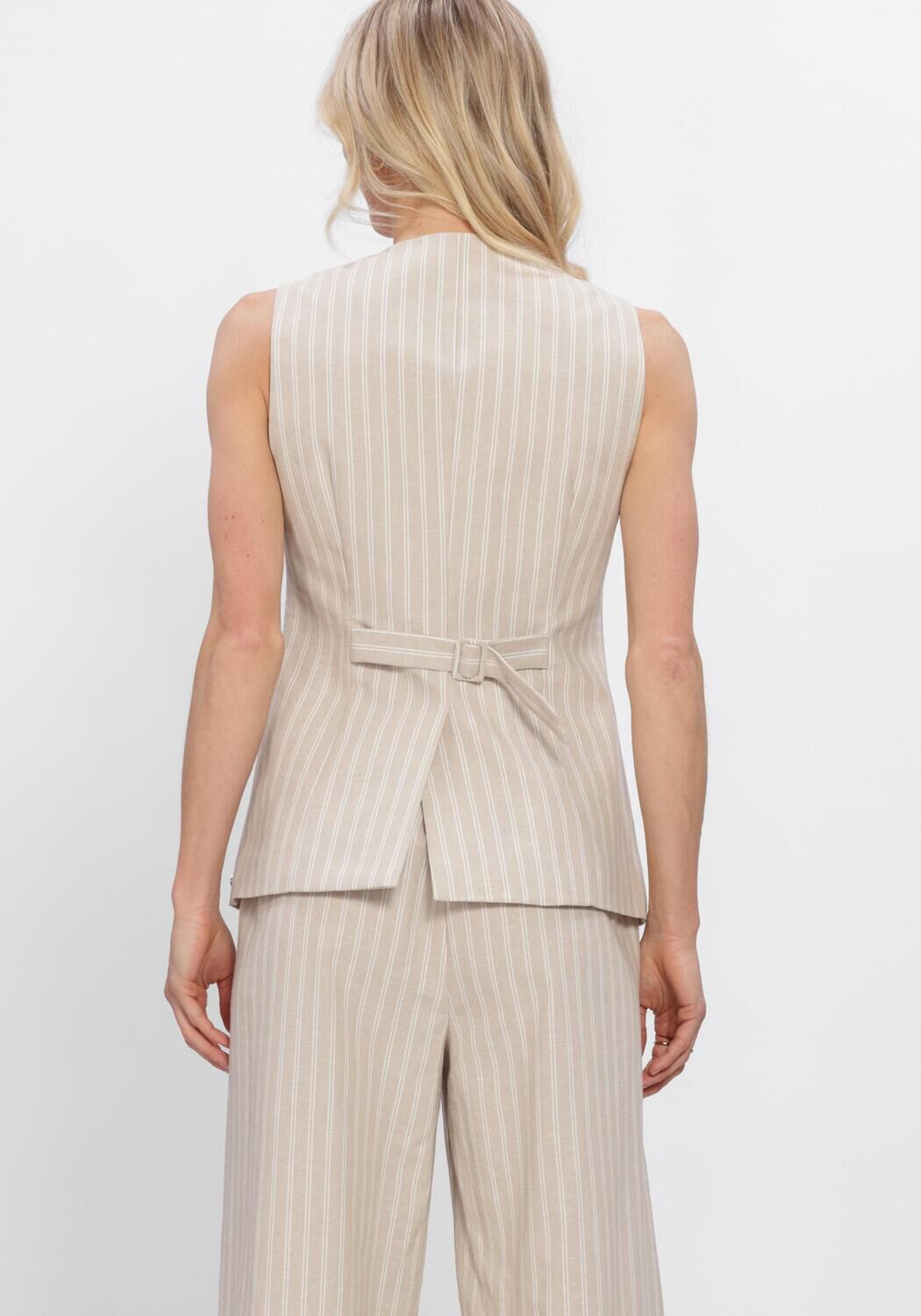 Beige JOSH V Gilet INEZ - large