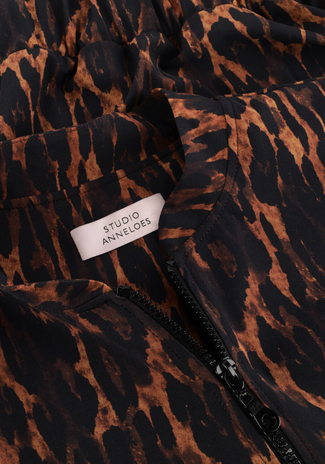 Braune STUDIO ANNELOES Jack ELLIOT ANIMAL BOMBER JACKET - large