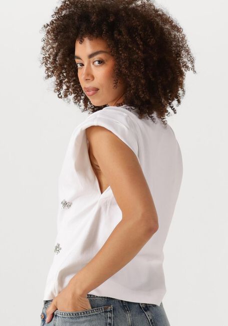 Weiße COPENHAGEN MUSE T-shirt CM MUSE TEE - large