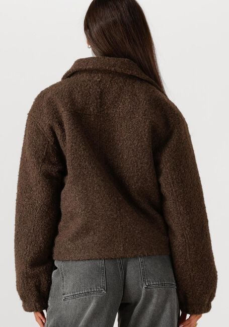 Braune CIRCLE OF TRUST Teddy-Jacke REESE JACKET - large