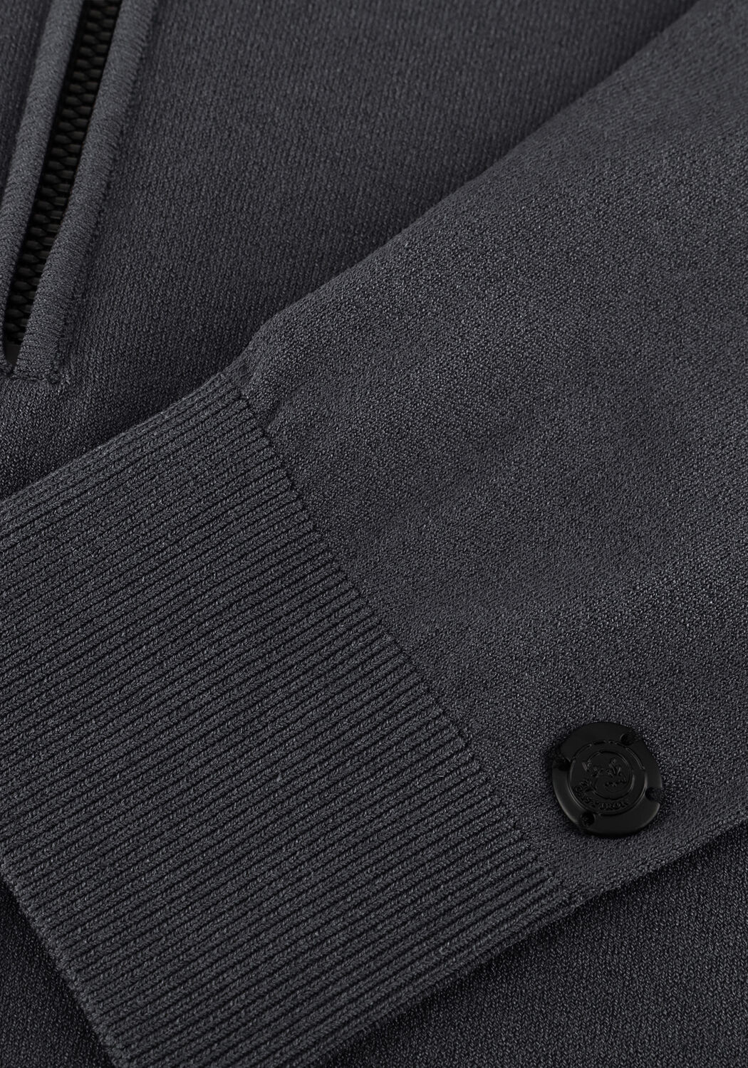 Dunkelgrau CAST IRON Polo-Shirt REGULAR FIT VISCOSE BLEND - large