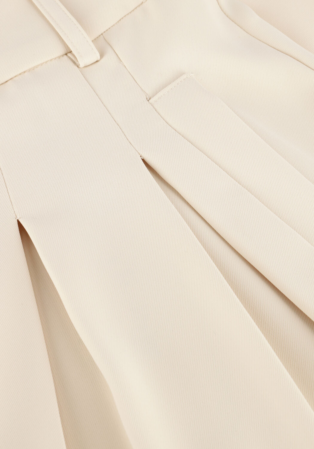 Ecru CO'COUTURE Midirock ANYA CC PLEAT SKIRT - large