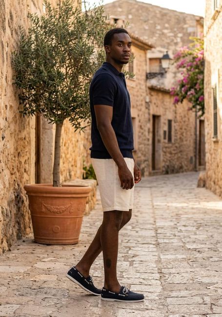 Nicht-gerade weiss SCOTCH & SODA Kurze Hose FAVE - COTTON/LINEN TWILL BERMUDA - large