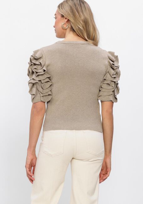 Beige OBJECT Pullover OBJDIANDRA KNIT 2/4 RE PULLOVER - large