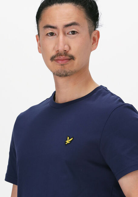 Blaue LYLE & SCOTT T-shirt PLAIN T-SHIRT - large