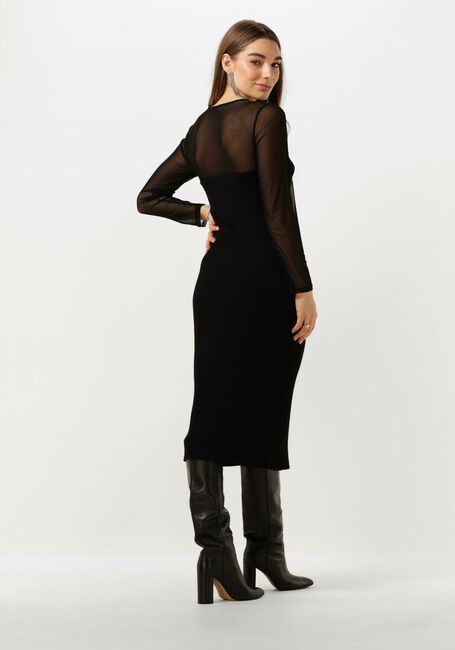 Schwarze CO'COUTURE Midikleid BADUCC MIX CORSET DRESS - large