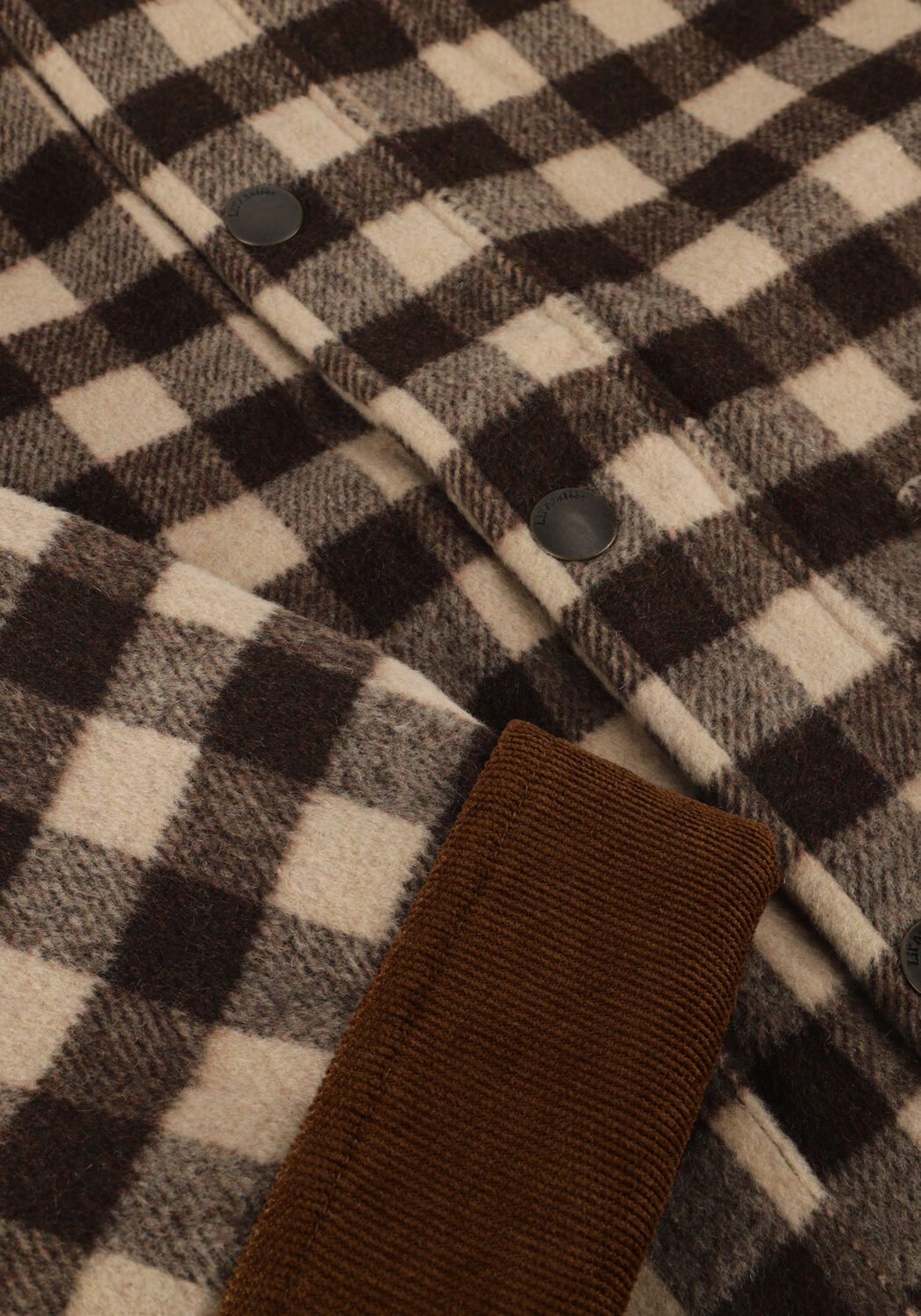 Braune LIL' ATELIER Jack NMMNIMA LOOSE JKT LIL - large