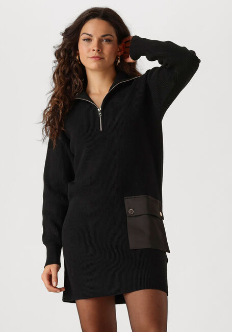 Schwarze LIU JO Minikleid ECS ABITO MAGLIA - large