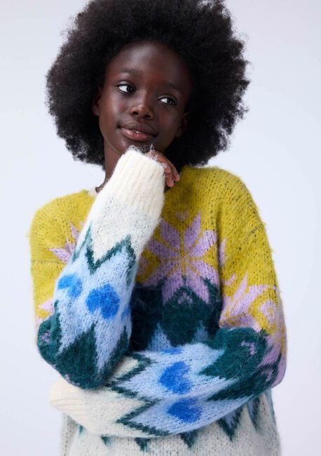 Mehrfarbige/Bunte MOLO Pullover GLENDA - large