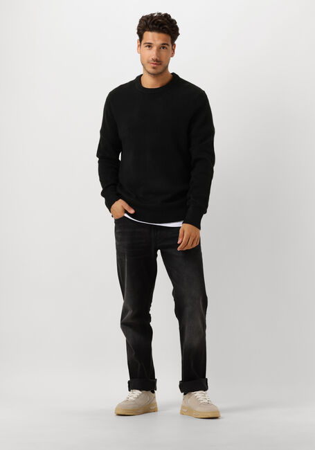 Schwarze SCOTCH & SODA Pullover SOFT KNIT REGULAR FIT SWEATER - large