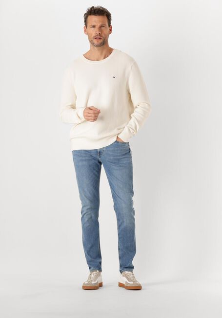 Creme TOMMY HILFIGER Pullover ESSENTIAL STRUCTURE CREW NECK - large