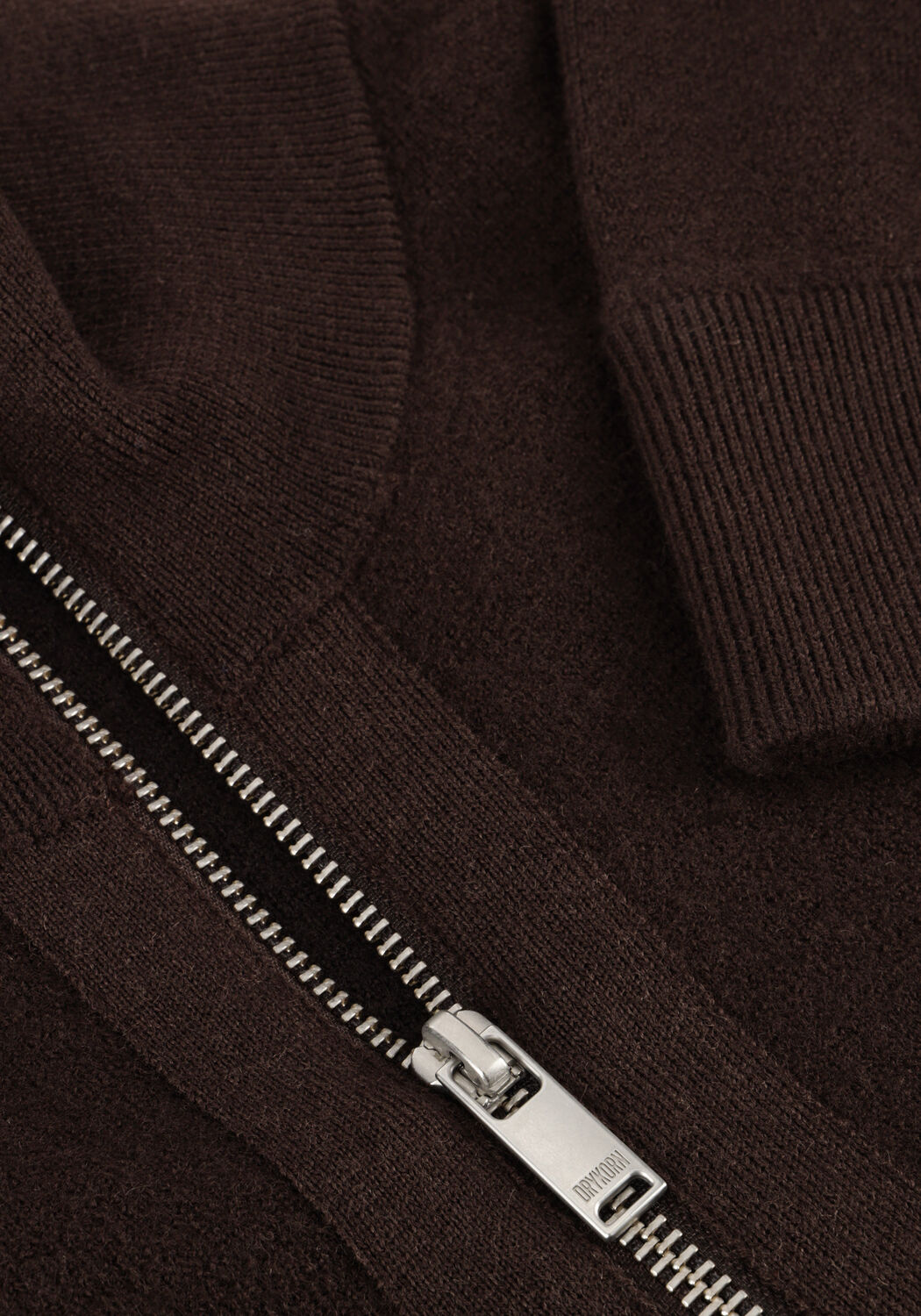 Braune DRYKORN Strickjacke JANOR 420222 - large