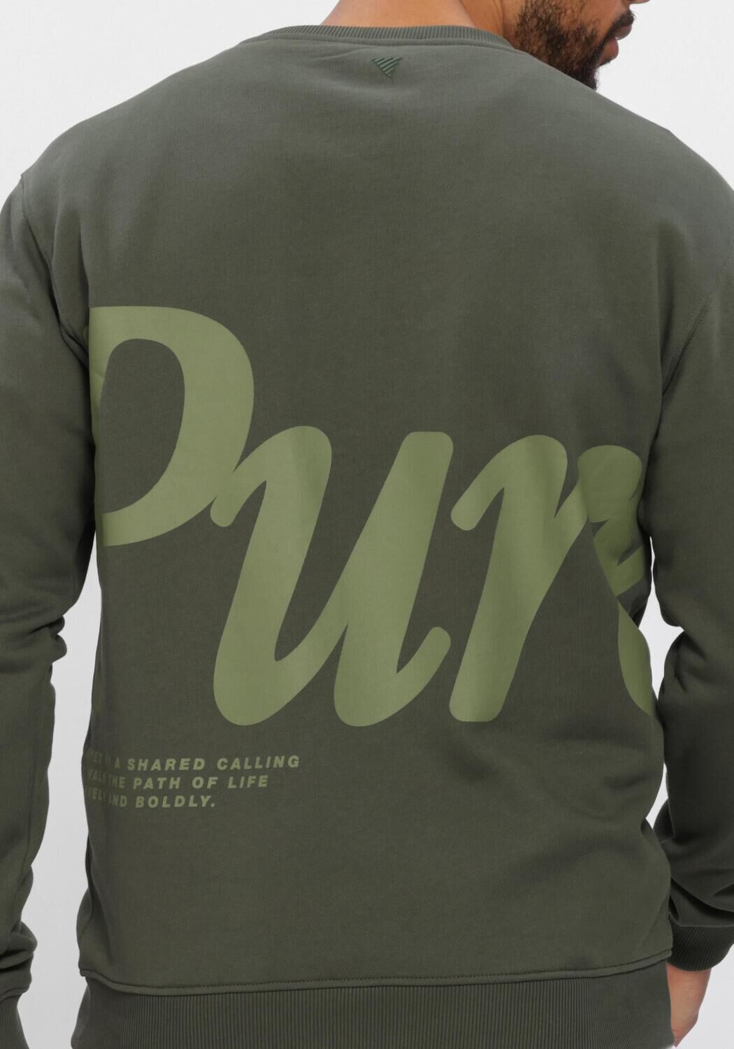 Gr&uuml;ne PURE PATH Sweatshirt PURE - large