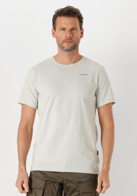 Ecru G-STAR RAW T-shirt SLIM BASE R T S/S - large