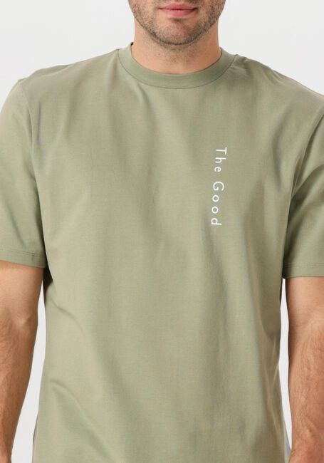 Grüne THE GOODPEOPLE T-shirt TEX - large