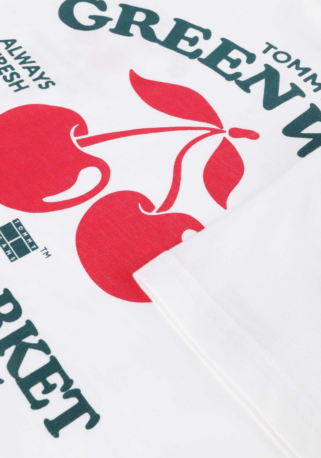 Wei&szlig;e TOMMY JEANS T-shirt TJW REG NOVELTY 2 TEE - large