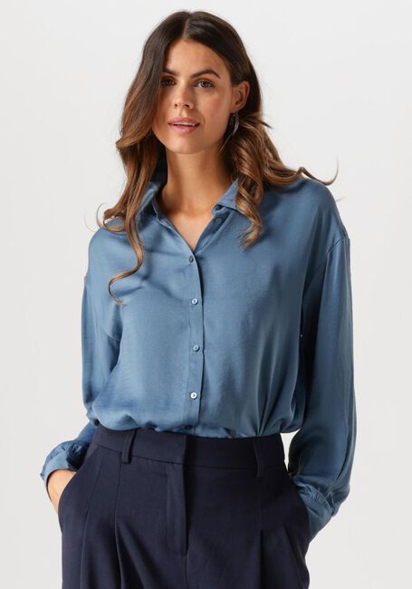 Dunkelblau MSCH COPENHAGEN Blusen MSCHSANDELINE MALUCA SHIRT - large