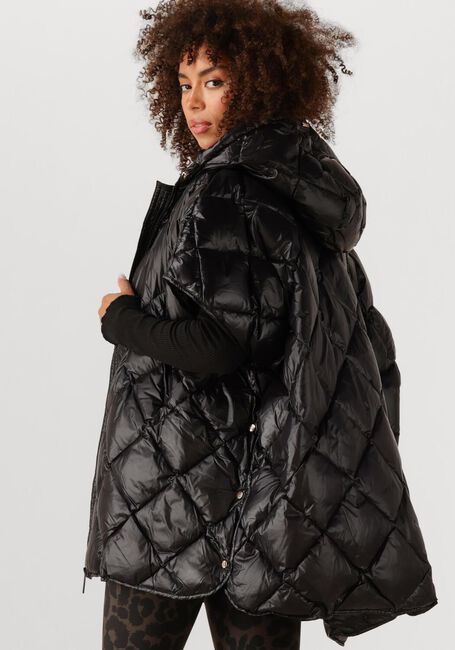 Schwarze DEBLON SPORTS Wattierte Jack CARICE CAPE - large