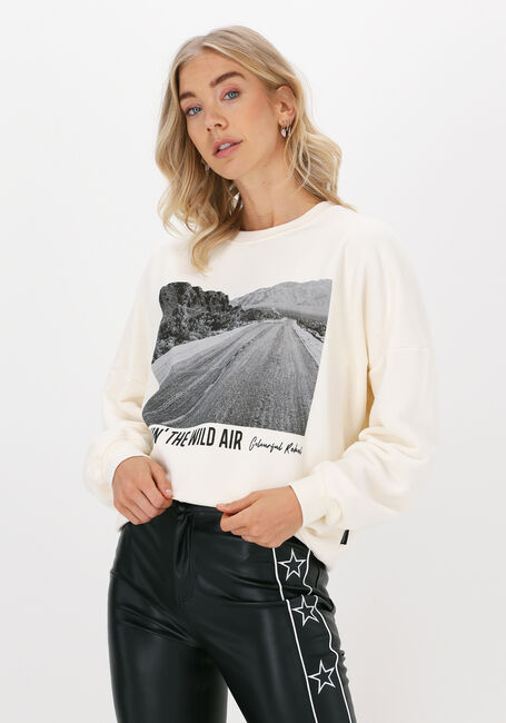 Nicht-gerade weiss COLOURFUL REBEL Sweatshirt WILD AIR DROPPED SHOULDER SWEA - large