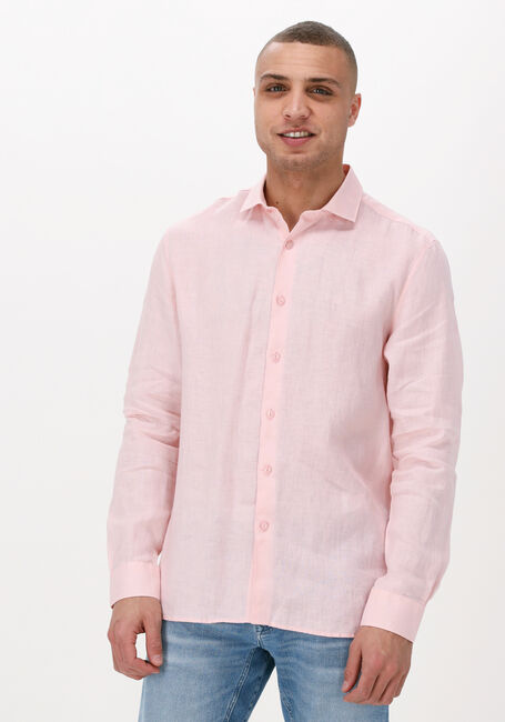Rote DSTREZZED Casual-Oberhemd JAGGER SHIRT LINEN - large