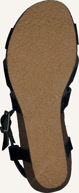 Schwarze RED-RAG Flache Sandalen 78080 Schwarze RED-RAG Flache Sandalen 78080 - large
