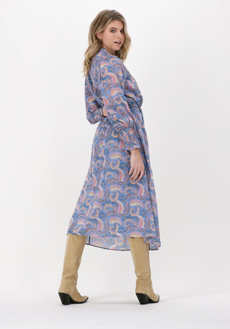 Hellblau ANTIK BATIK Maxikleid PIETRA LONGDRESS - large