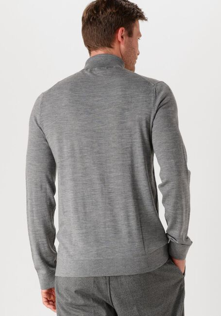 Graue SELECTED HOMME Rollkragenpullover SLHTRAY LS KNIT MERINO ROLL NECK - large