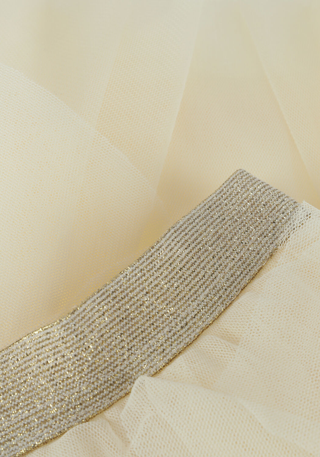 Ecru LIKE FLO Minirock FLO MESH SKIRT - large