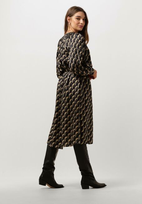 Schwarze SECOND FEMALE Midikleid HOPI DRESS - large