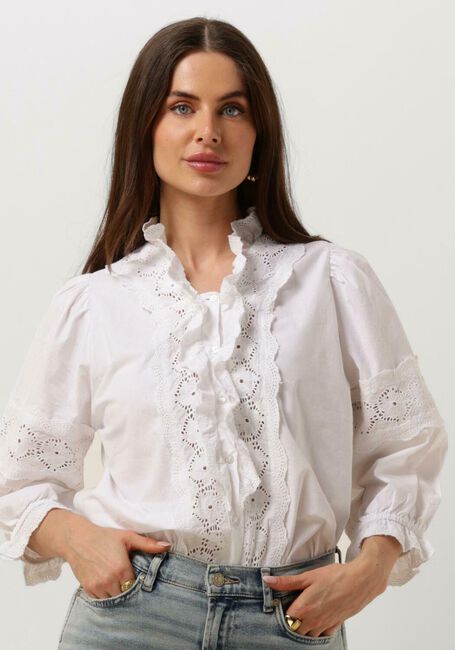 Weiße LOLLYS LAUNDRY Blusen PAVIALL SHIRT LS - large