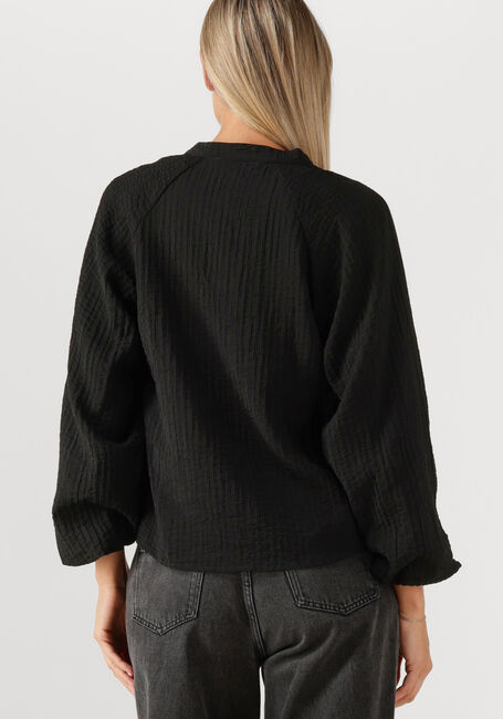 Schwarze CO'COUTURE Blusen SHINA LACE V-SHIRT - large