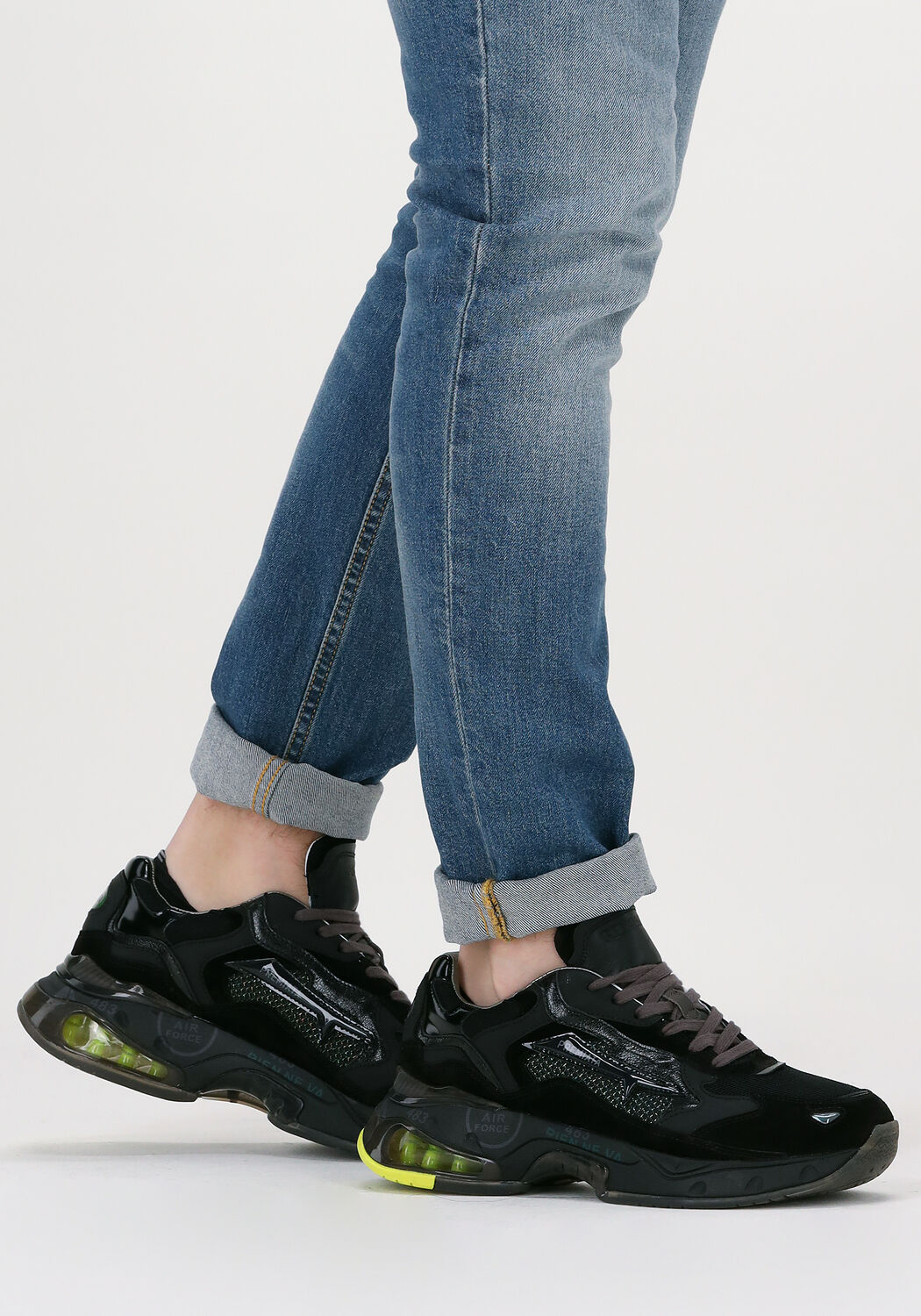 Schwarze PREMIATA Sneaker Low SHARKYD - large