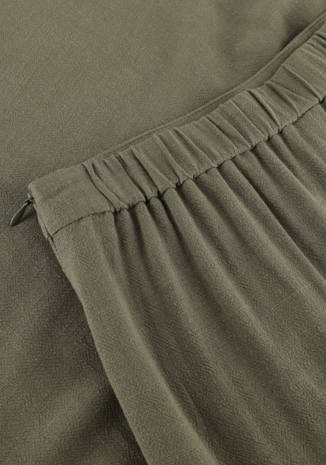 Gr&uuml;ne SELECTED WOMEN Maxirock SLFVIVA HW ANKLE LINEN BLEND SKIRT - large