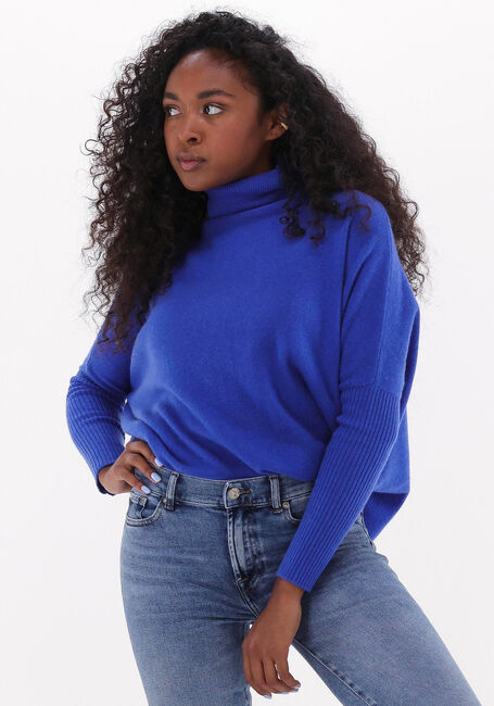 Blaue NOT SHY Pullover MARGARETH - large
