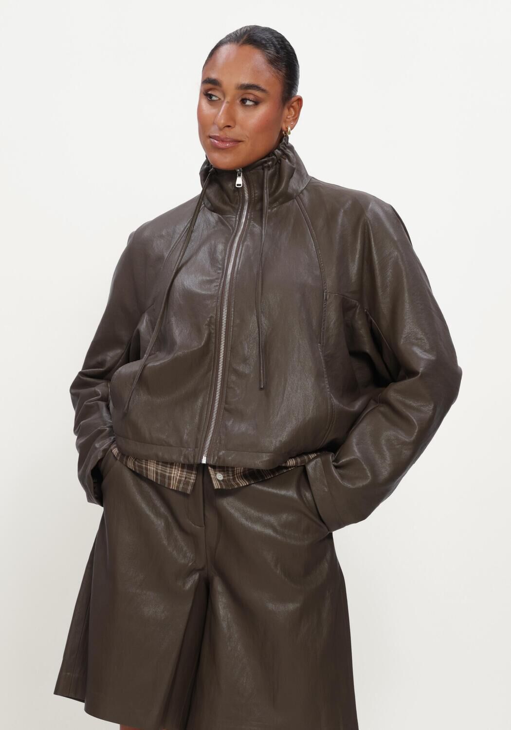 Braune CIRCLE OF TRUST Jacken DEMI JACKET - large