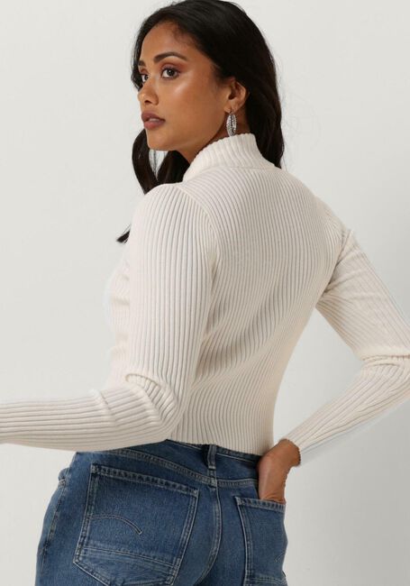 Weiße TOMMY JEANS Pullover TJW ZIP THRU BADGE CARDIGAN - large