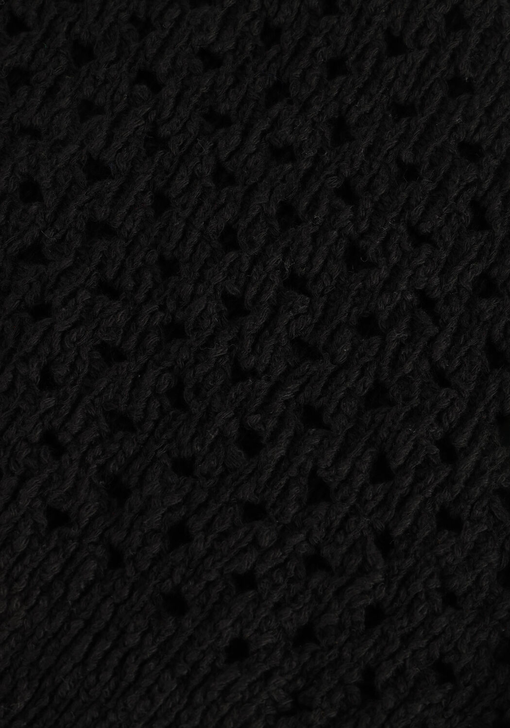 Schwarze MODSTR&Ouml;M Top AURORA O-NECK - large