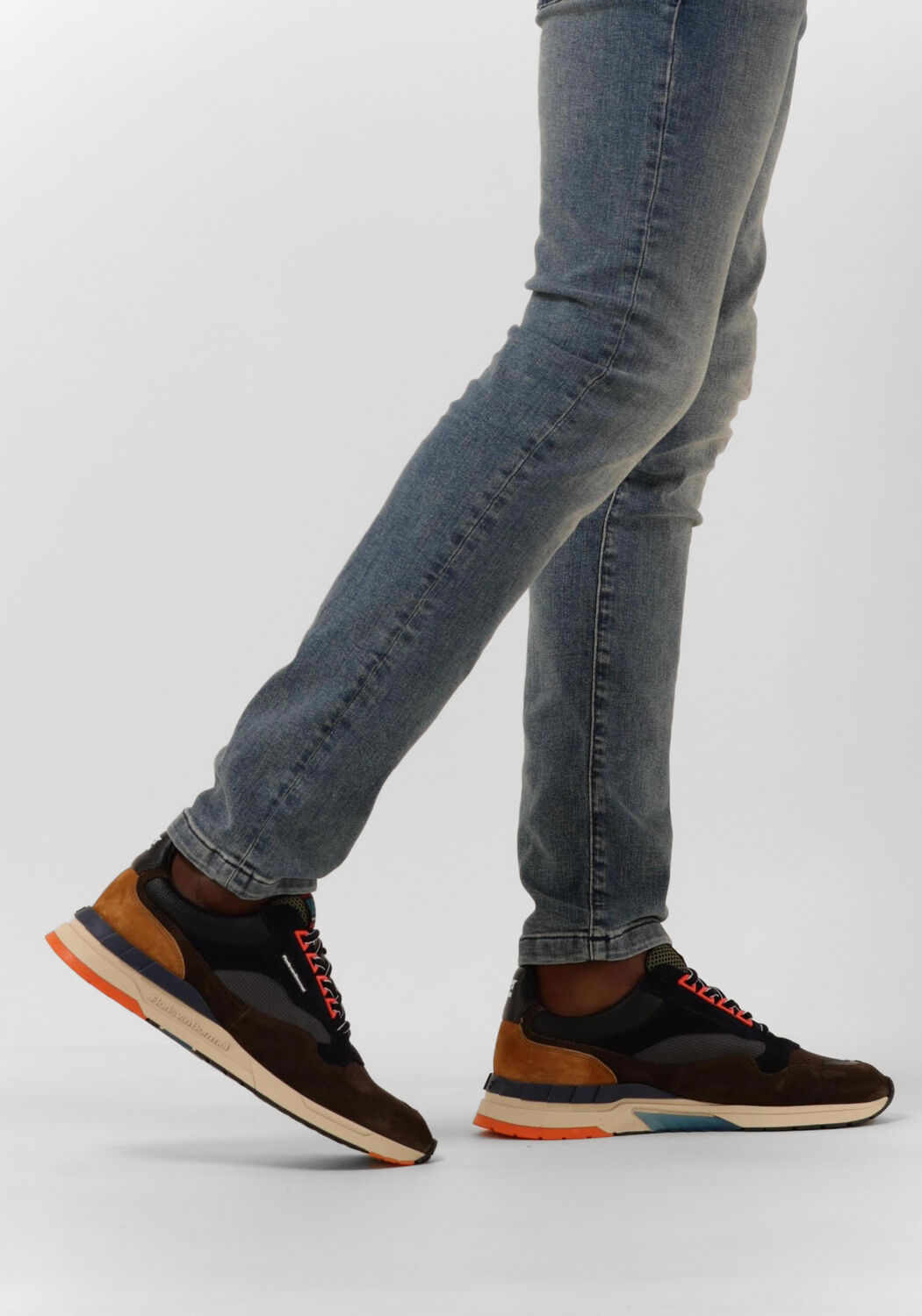 Gr&uuml;ne FLORIS VAN BOMMEL Sneaker Low SFM-10119 - large